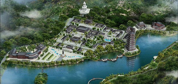 廣東省飛來寺規劃設計